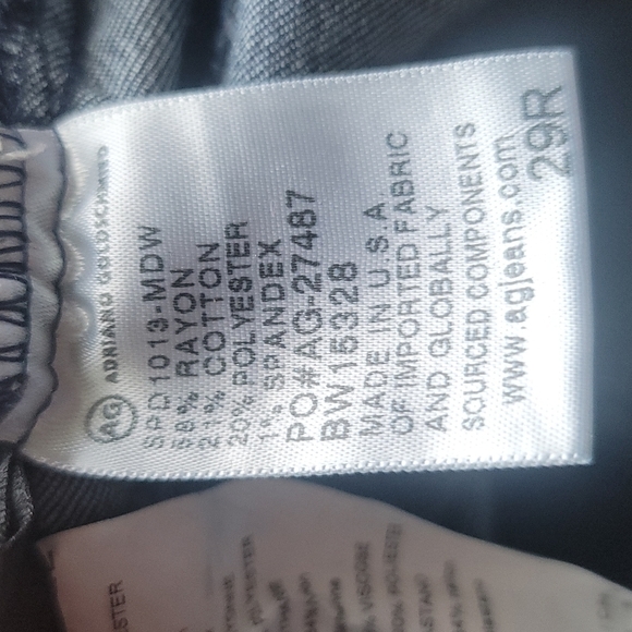 Adriano Goldschmied "Secret Fit Belly" Maternity P Collection Bootcut Jeans 29R - Picture 6 of 9